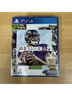 Madden NFL 21 Sony PlayStation 4 PS4 EA Sports 2020 Lamar Jackson New Sealed